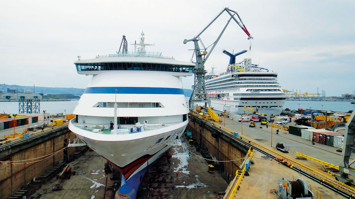 Ship repair and conversion