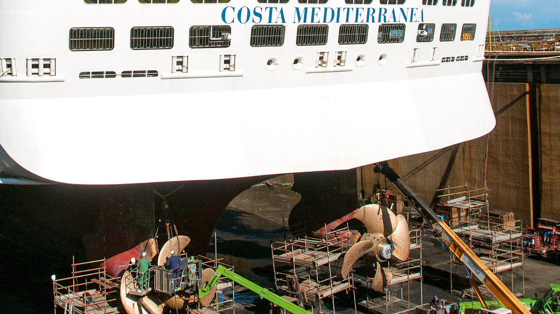 Ship repair and conversion
