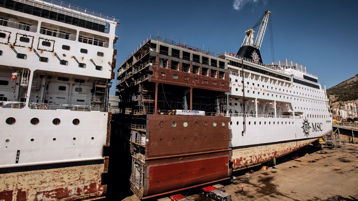 Ship repair and conversion